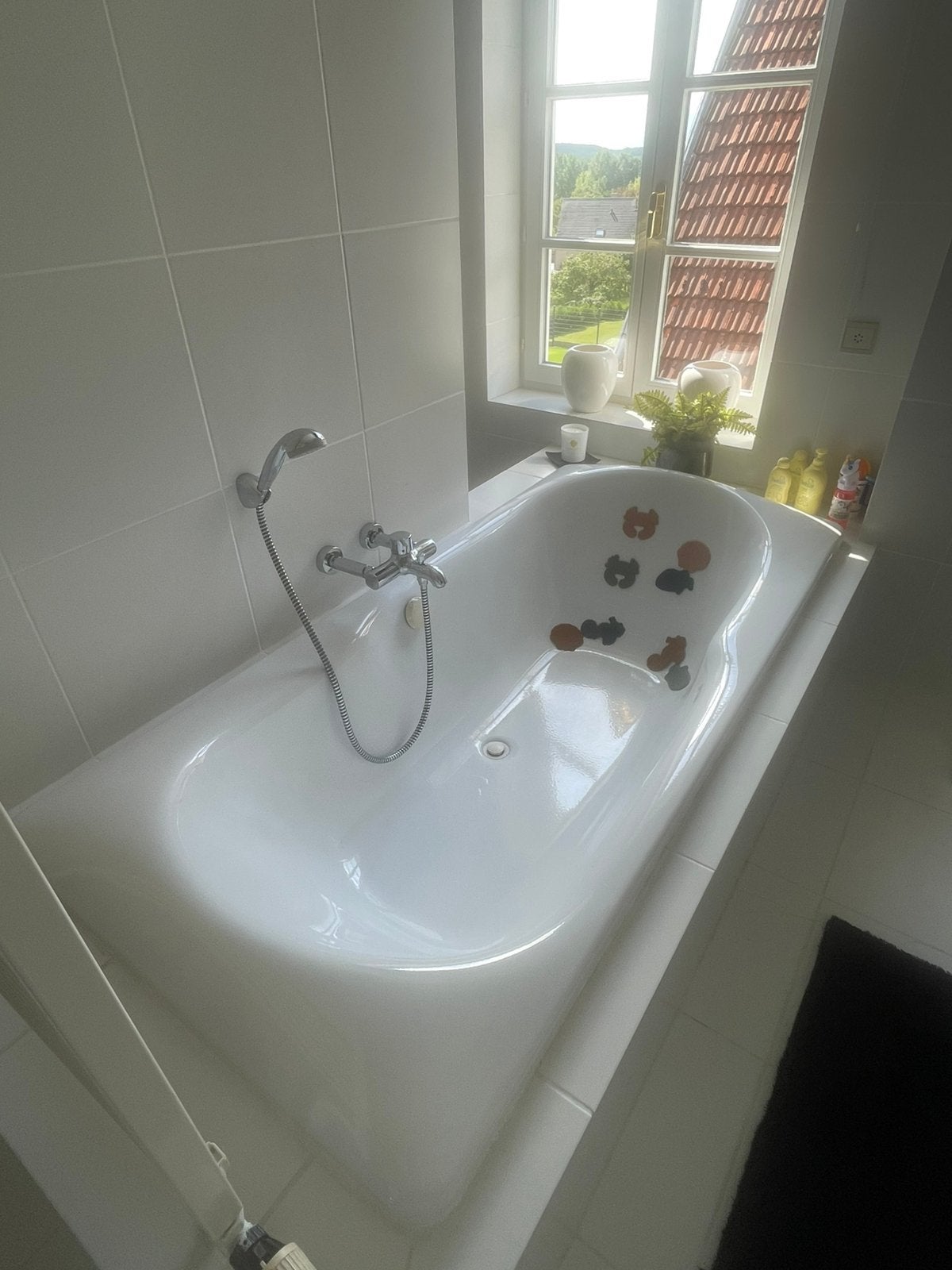 Bain blanc, Maison & Meubles, Enlèvement, Comme neuf