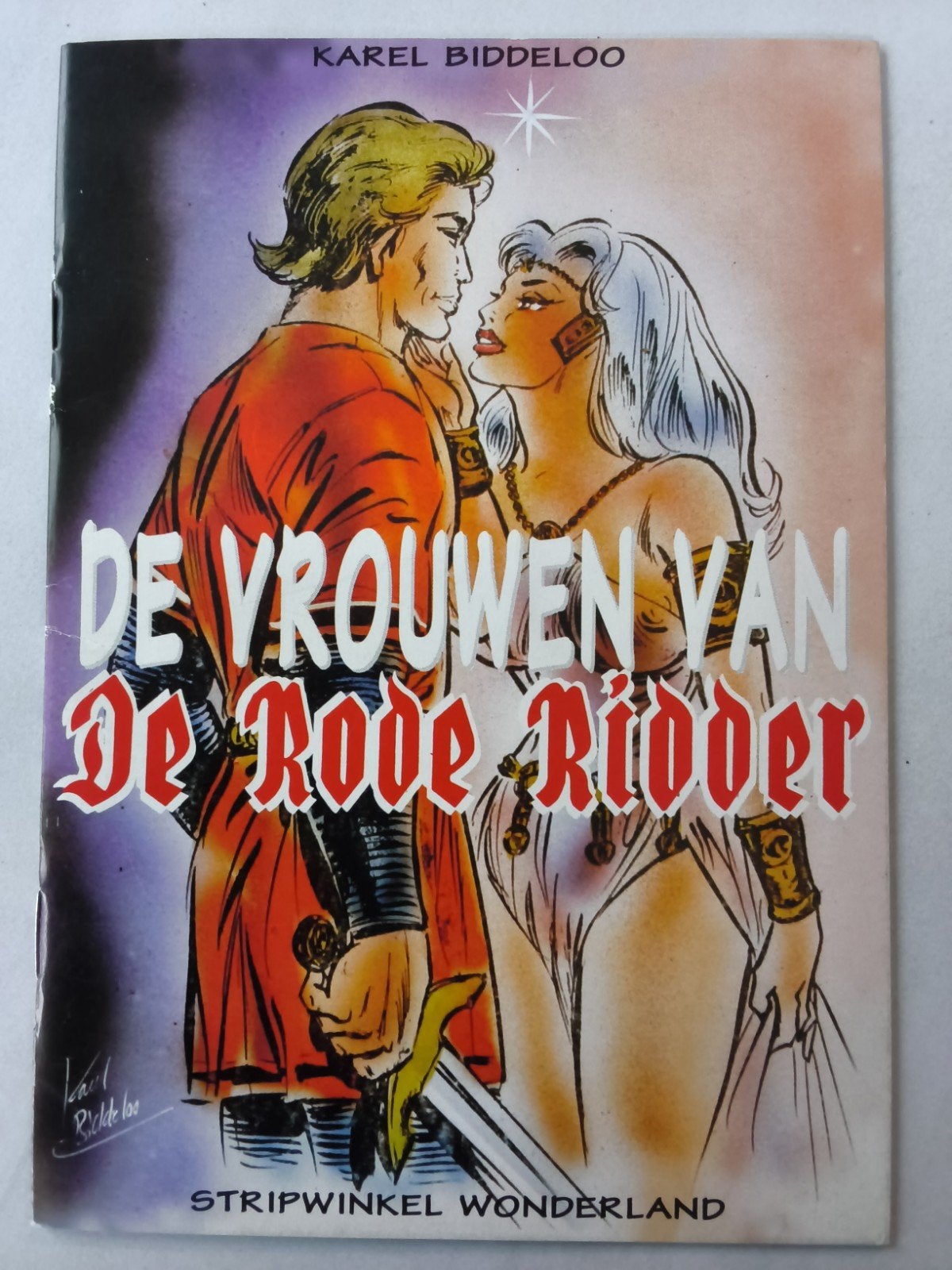 DE VROUWEN VAN DE RODE RIDDER  stripwinkel WONDERLAND, Eén stripboek, Ophalen of Verzenden, Zo goed als nieuw