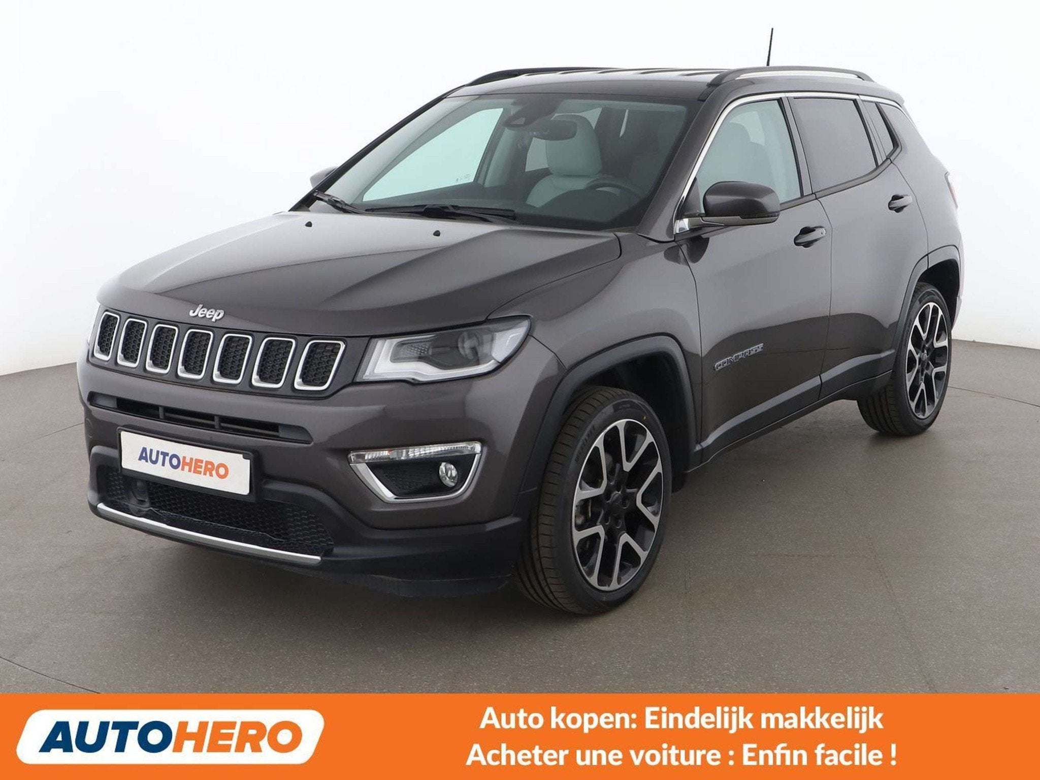 Jeep Compass 1.6 M-Jet Limited FWD, Autos, Jeep, Achat, Compass, ABS, Airbags, Air conditionné, Android Auto, Apple Carplay, Climatisation automatique