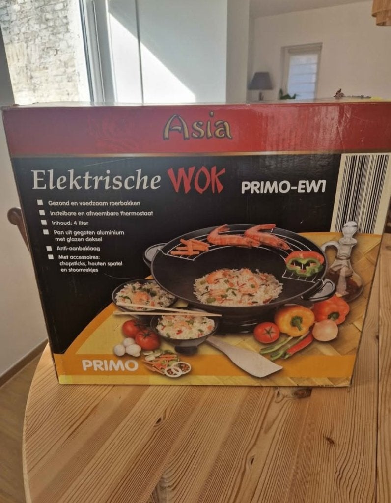 Wok électrique, Neuf, Enlèvement ou Envoi, Aluminium, Autres marques