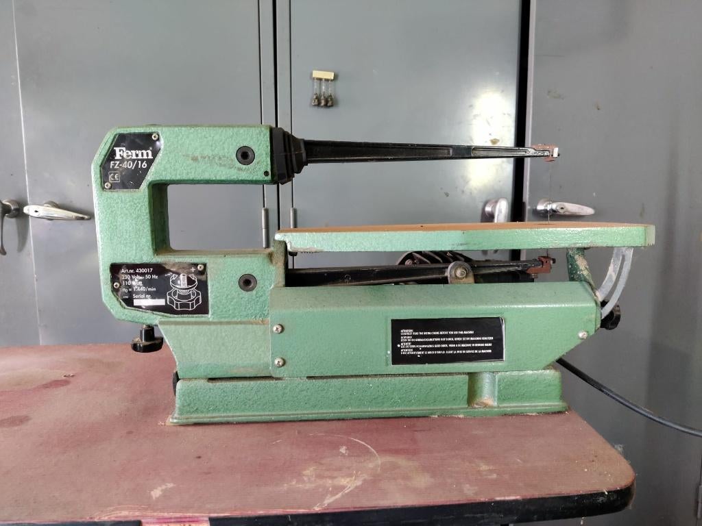 Figuurzaagmachine Ferm FZ-40/16, Ophalen, Gebruikt