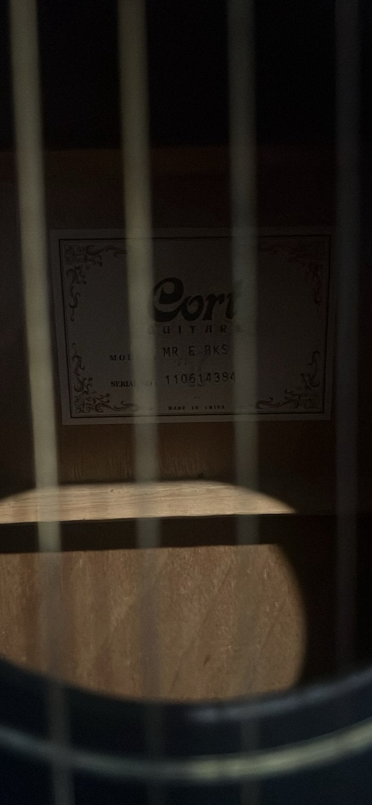 Cort gitaar semi akoestisch, Ophalen, Zo goed als nieuw