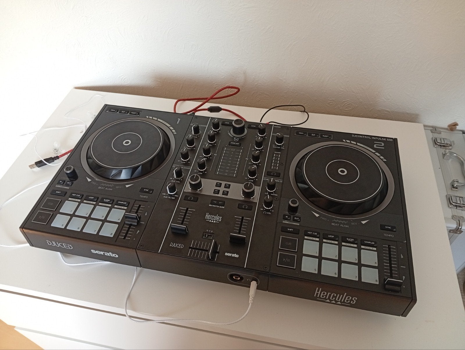 Hercules DJcontrol Inpulse 500, Musique & Instruments, DJ sets & Platines, Comme neuf, DJ-Set, Enlèvement ou Envoi