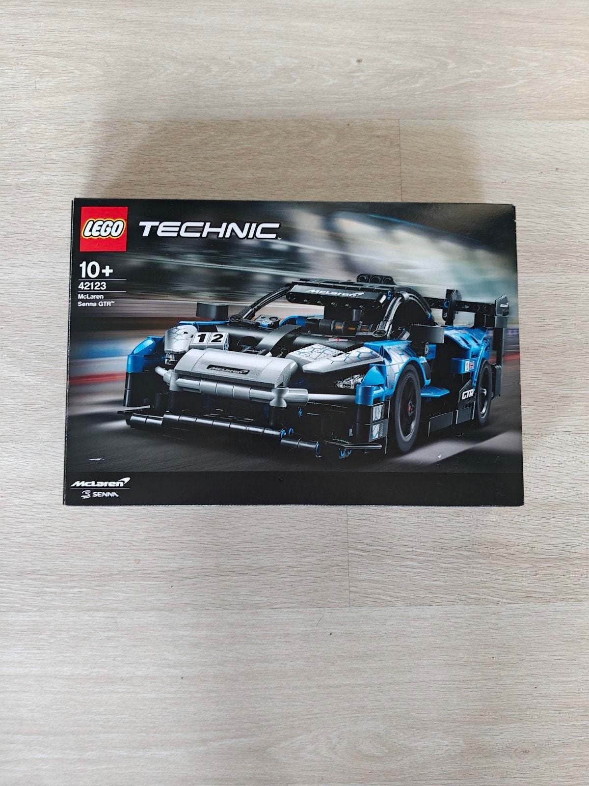 42123 McLaren Senna GTR, Lego, Ophalen of Verzenden, Zo goed als nieuw, Complete set