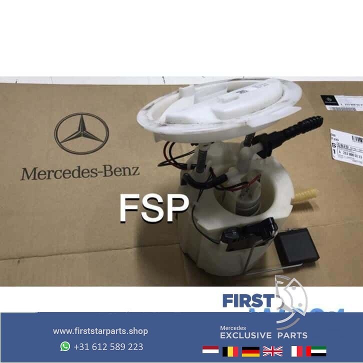 W204 brandstof pomp + vlotter Mercedes C Klasse 2007-2014 MB, Auto-onderdelen, Gebruikt, -, Ophalen of Verzenden, -