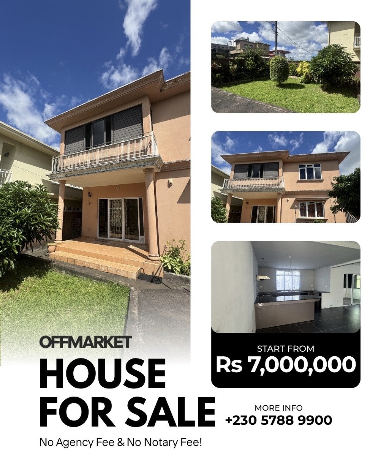 Maison bi-familiale à vendre à l'Île Maurice (Curepipe), Immo, 240 m², Curepipe ( Île Maurice), 3 pièces