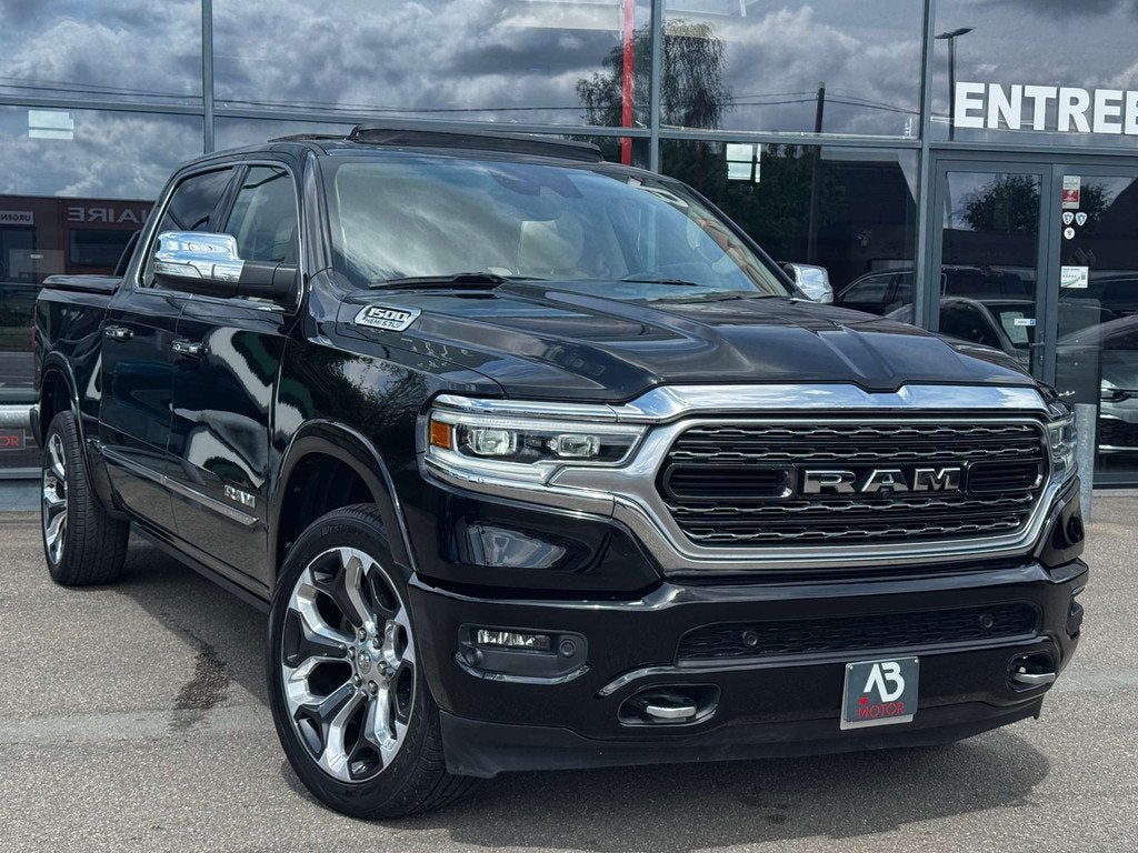 Dodge Ram 5.7i LiMiTED LPG200L TVAC TOIT PANO CAM360 SUSPENS, Auto's, 4 deurs, Gebruikt, 295 kW, Zwart