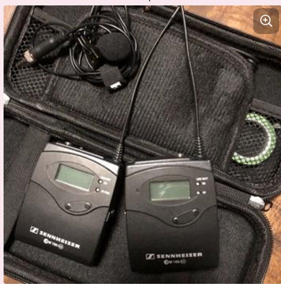 Sennheiser EW100 G3 wireless transmitter/receiver set, Muziek en Instrumenten, Microfoons, Zo goed als nieuw, Ophalen of Verzenden