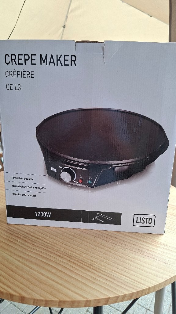 Crèpiere, Ophalen of Verzenden, Zo goed als nieuw
