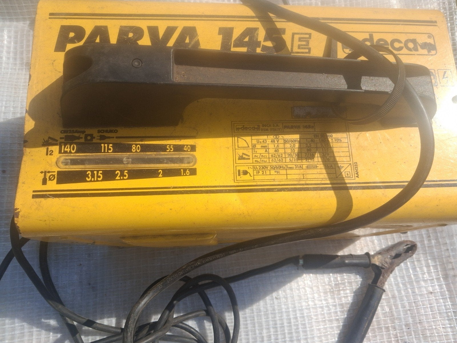 poste a souder, Enlèvement