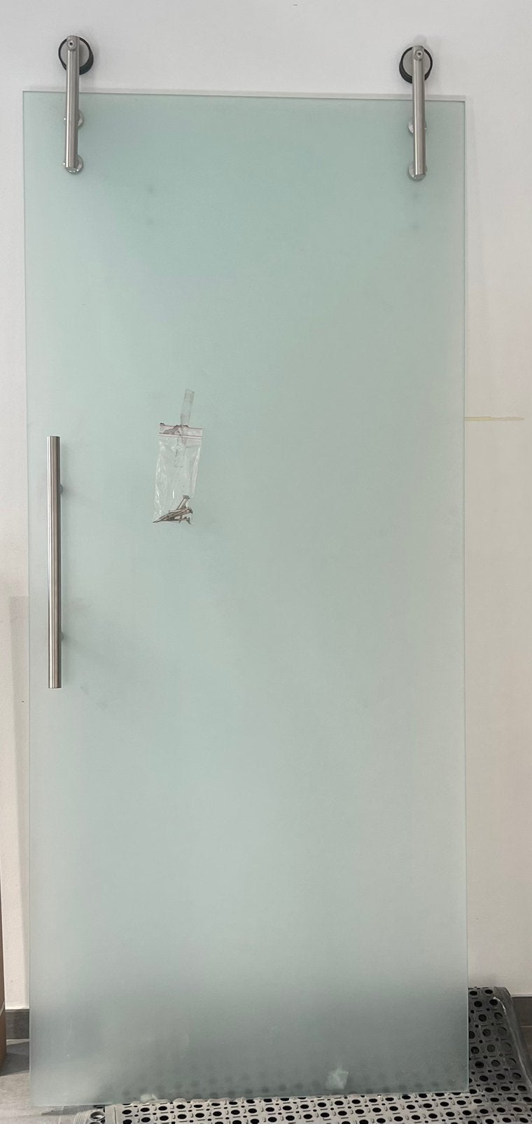 Porte coulissante en verre, Bricolage & Construction, Enlèvement, Comme neuf