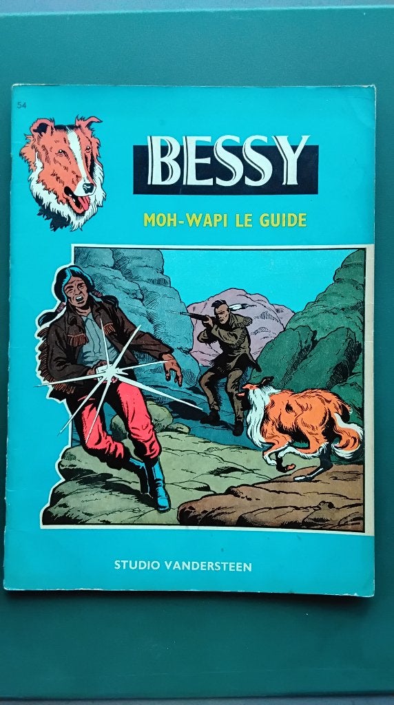 Oude Bessy, Moh-Wapi le guide uit 1964. 1é druk., Eén stripboek, Ophalen of Verzenden, Gelezen