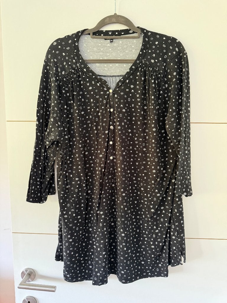 Tunique MS Mode noir à motifs blanc, Vêtements | Femmes, Enlèvement ou Envoi, Comme neuf, Chemisier ou Tunique, M&S Mode