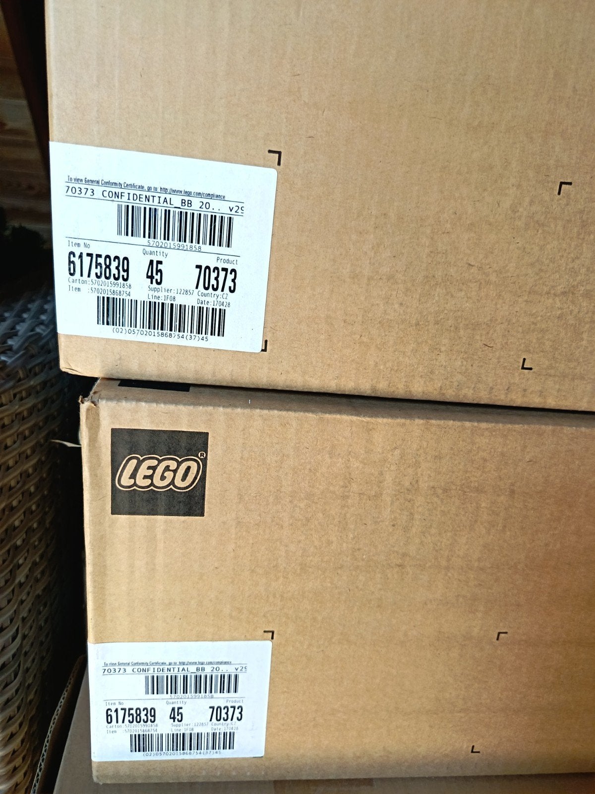 lego 70373 nexo knights box, Ophalen of Verzenden, Lego