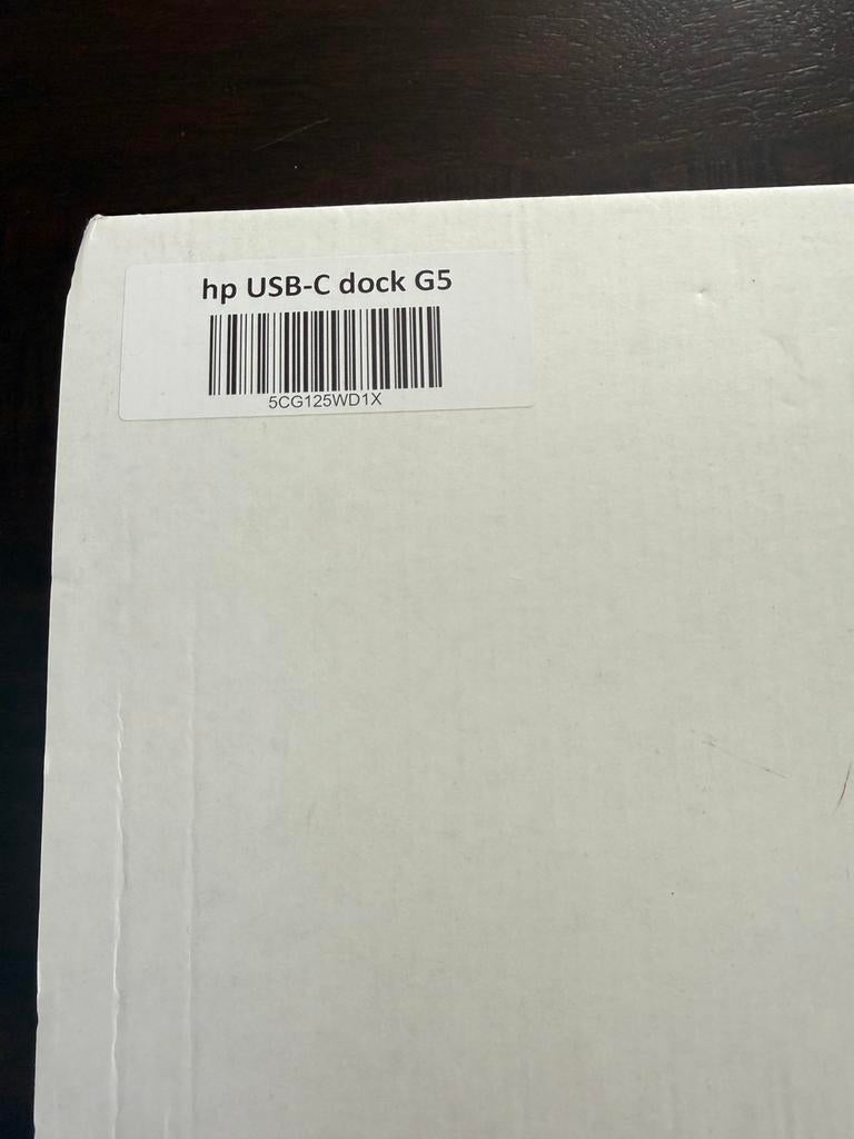 Station d'accueil HP USB-C G5 nouvelle, Enlèvement, Neuf, Station d'accueil, Portable