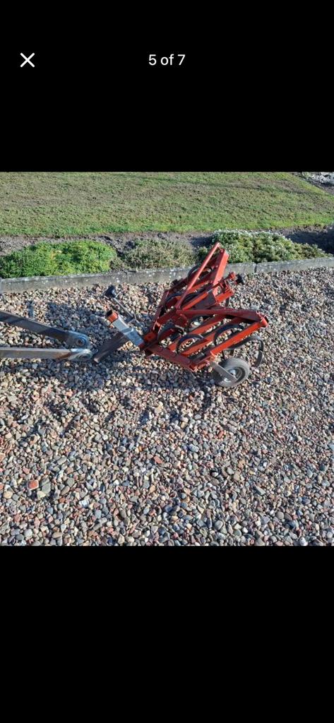 Ploeg / woeler minitractor, Enlèvement