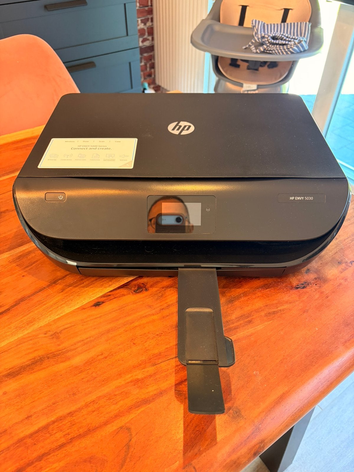 Hp envy 5030, Computers en Software, Ophalen, Zo goed als nieuw, Kopieren, Draadloos