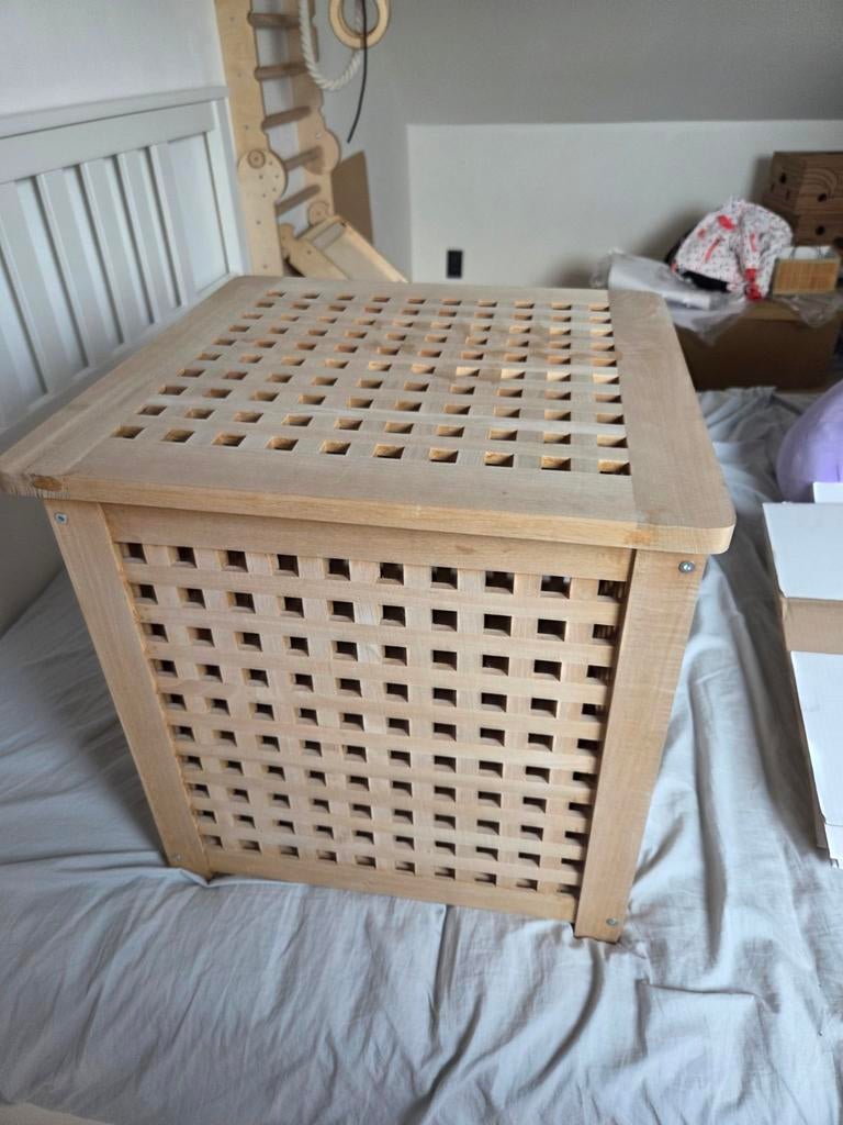 Opberg boxen hout, Ophalen