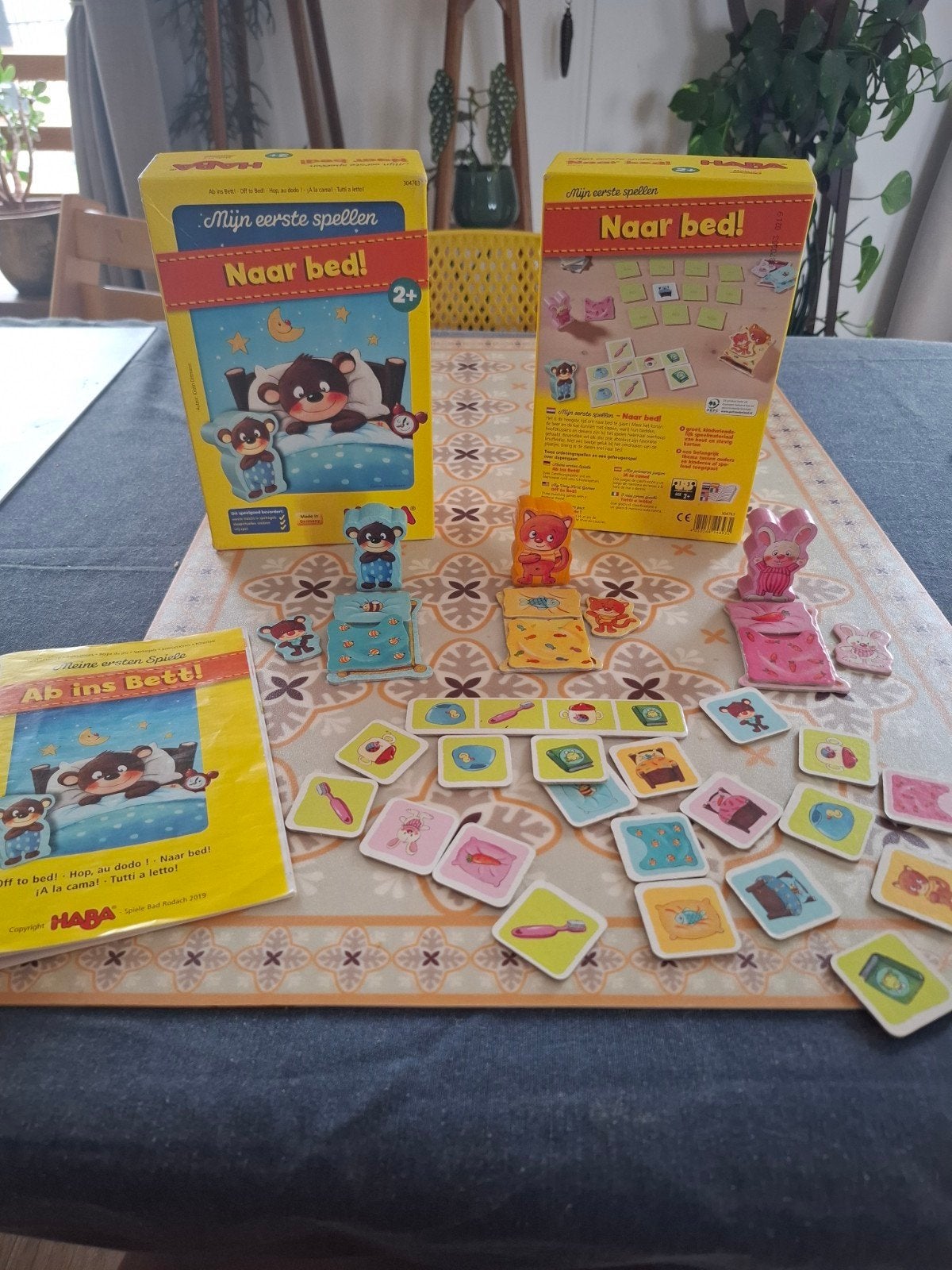 HABA 'Naar bed!' DE-FR-NL-ENG-ES-IT, Ophalen of Verzenden