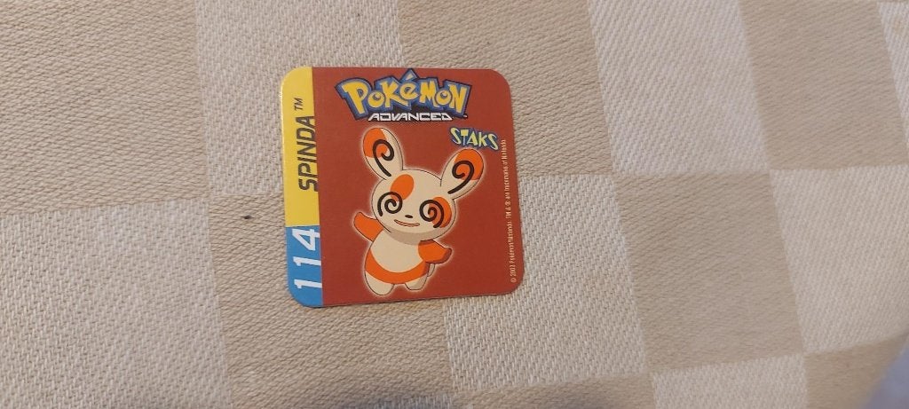 pokemon magneet panini staks uit 2003 Spinda, Hobby en Vrije tijd, Verzamelkaartspellen | Pokémon, Ophalen of Verzenden, Nieuw