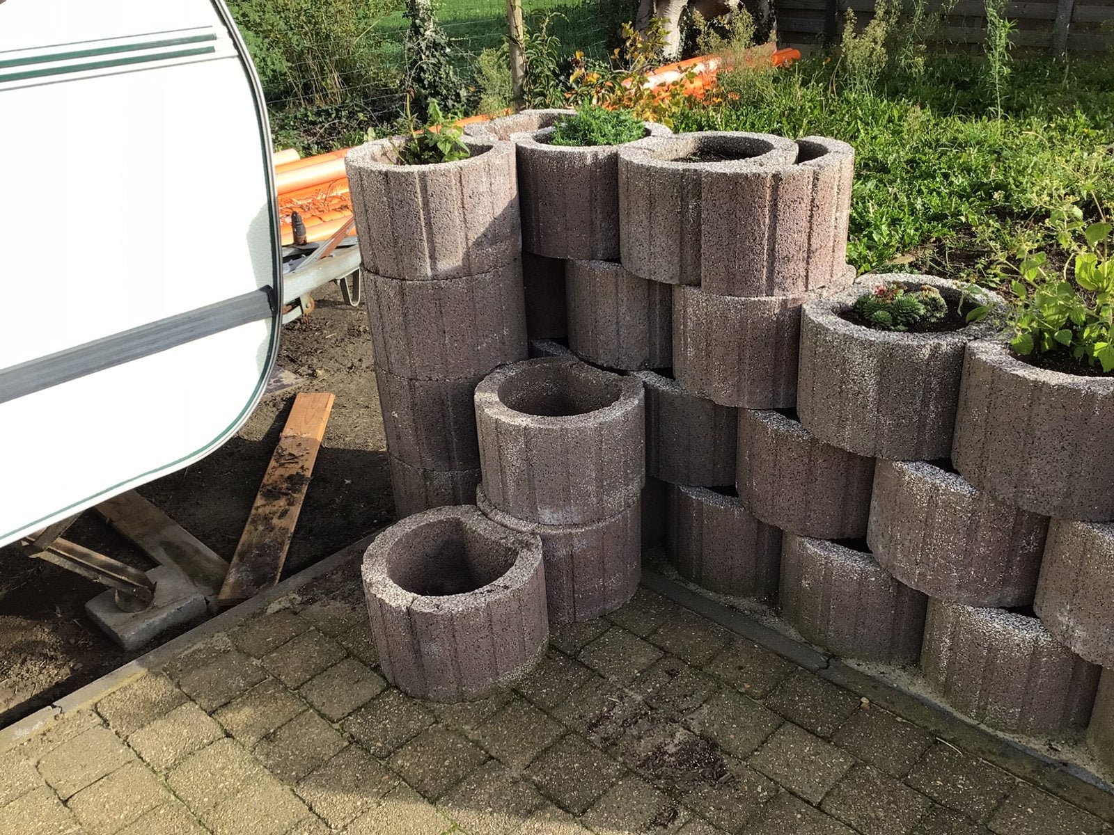 Ongeveer 30 tal bloembakken gratis, Jardin & Terrasse, Enlèvement, Comme neuf