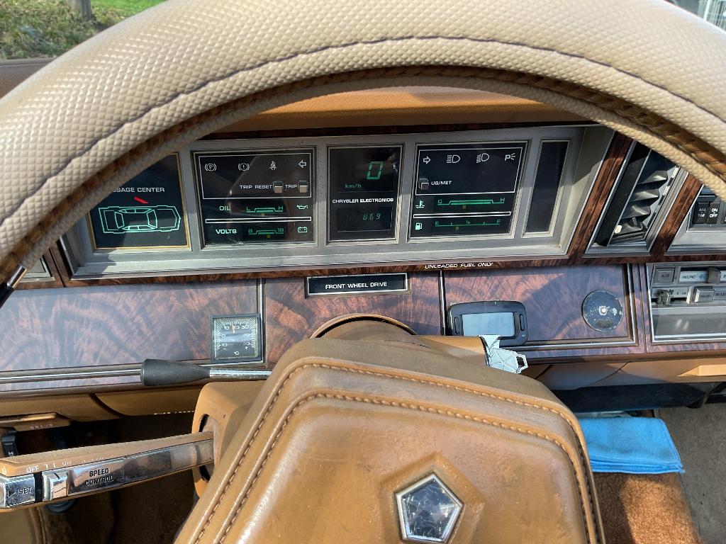 Chrysler Lebaron cabrio 1985, foto 7