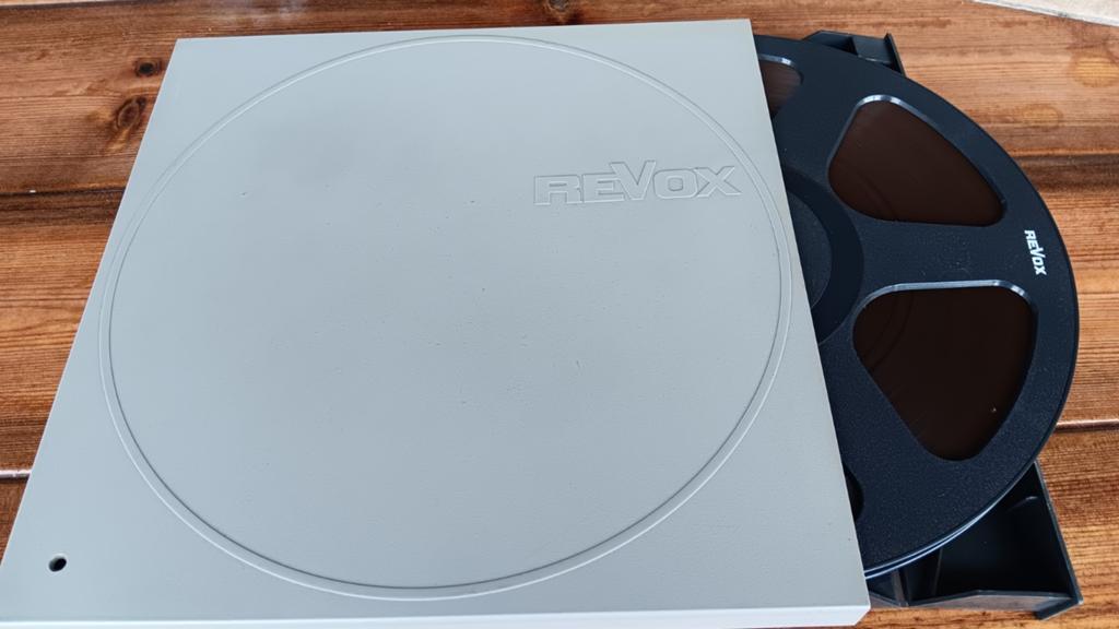 Revox spoel / 3600ft maxell tape/ hardcase/26cm, Audio, Tv en Foto, Bandrecorder, Verzenden