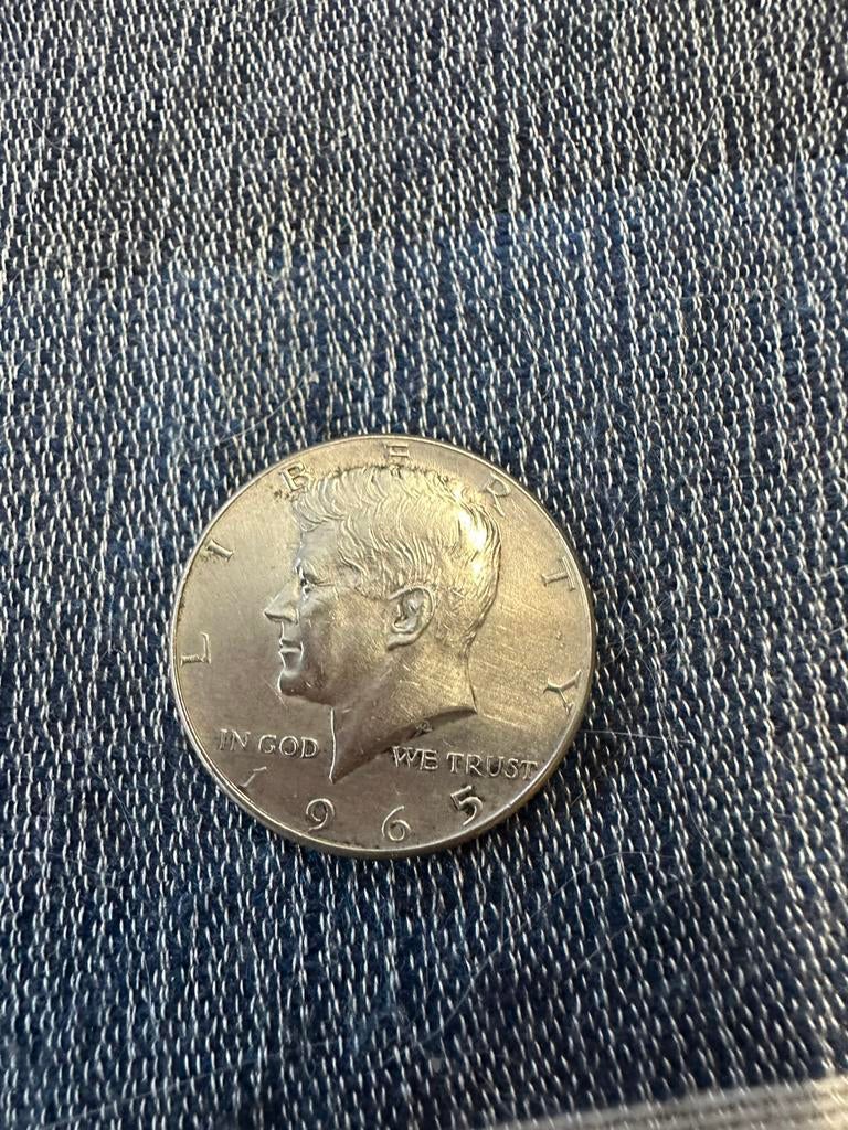 Half dollar 1965, Enlèvement