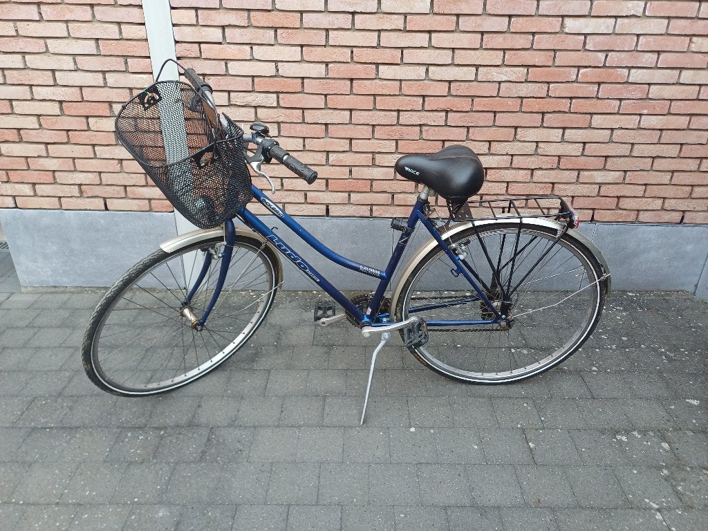 Studentenfiets, Gebruikt, Velgrem, (Extra) lage instap, 56 cm of meer