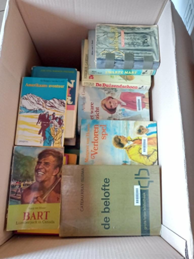 GRATIS BOEKEN / ROMANS-WOORDENBOEKEN-ENCYCLOPEDIE, Boeken, Ophalen, Gelezen