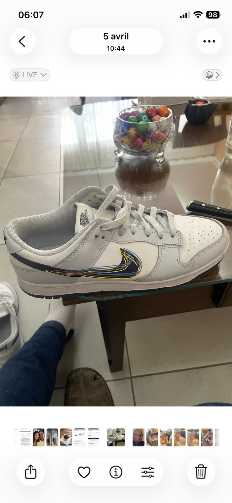 Nike Dunk Low 3D, Enlèvement ou Envoi, Comme neuf, Chaussures