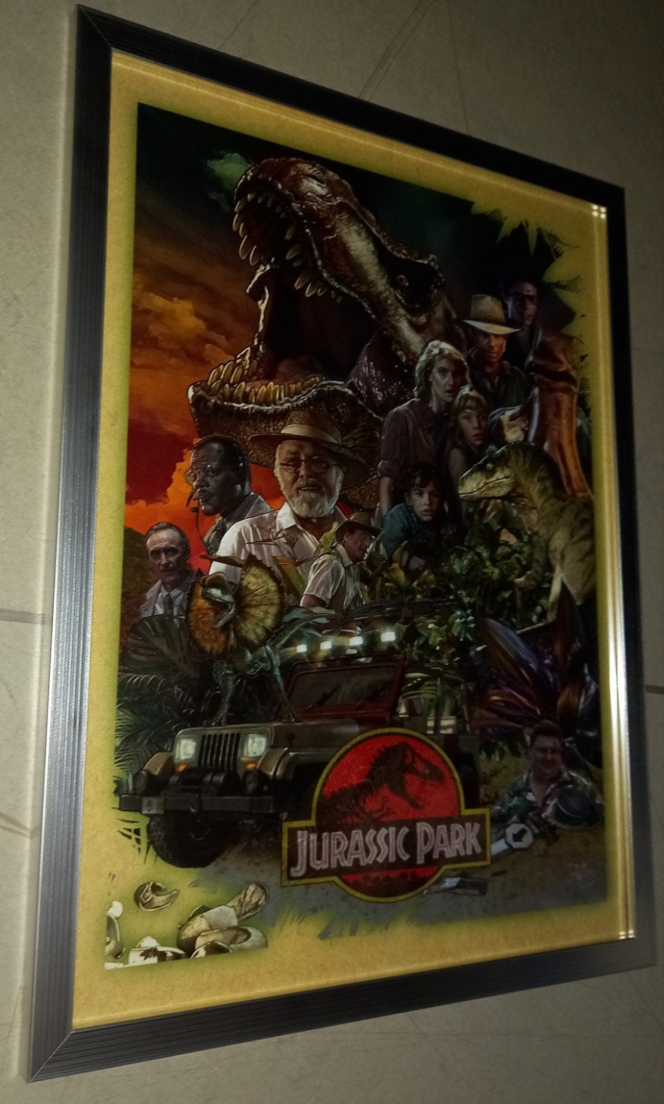 Jurassic Park, Enlèvement ou Envoi