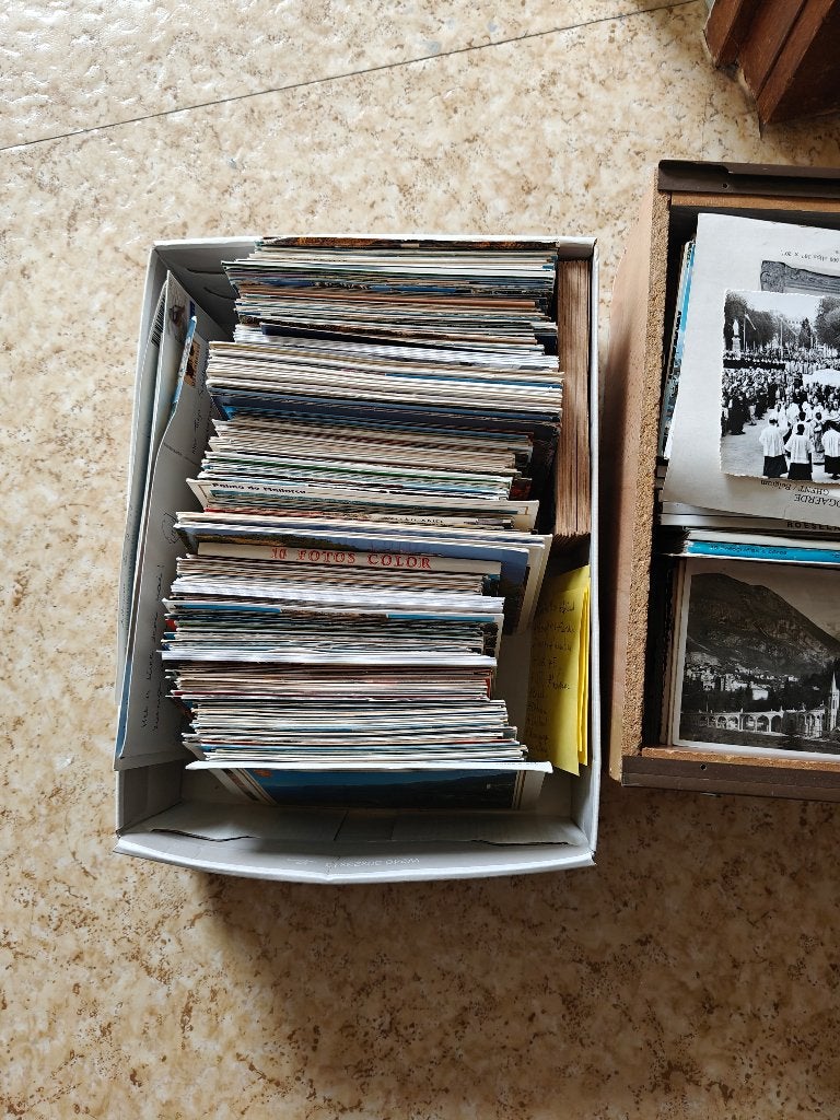 Postkaarten België, Europa, wereldwijd, Ophalen, Gelopen