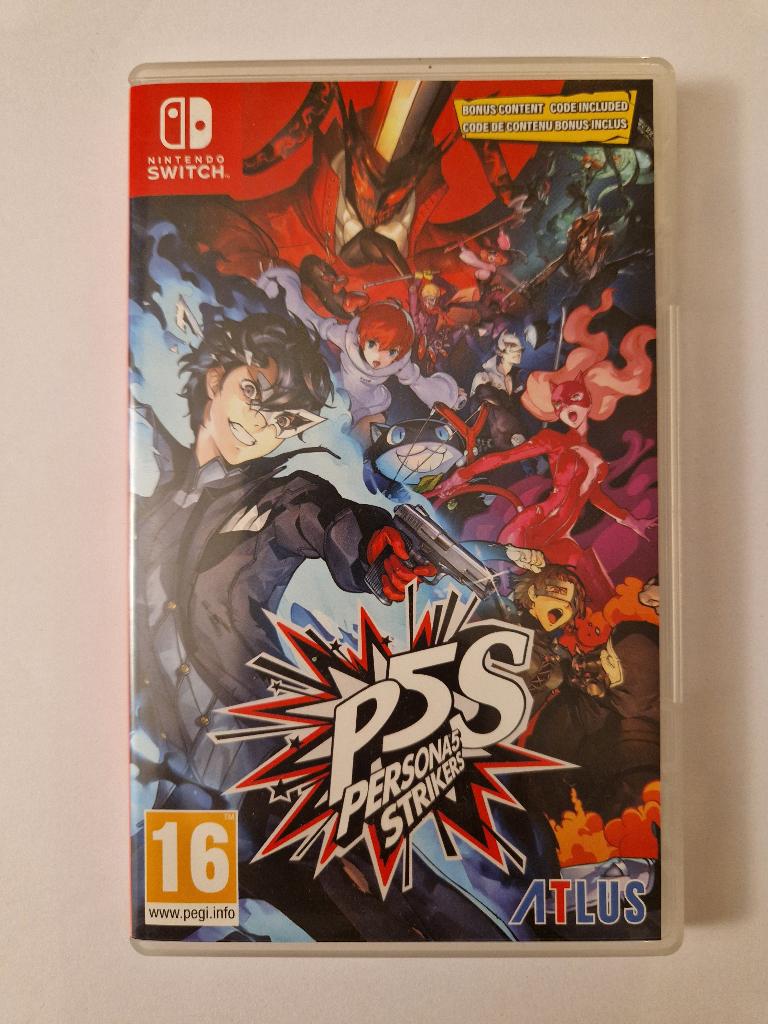 Persona 5 Strikers Nintendo Switch, Games en Spelcomputers, 1 speler, Ophalen of Verzenden, Zo goed als nieuw, Role Playing Game (Rpg)