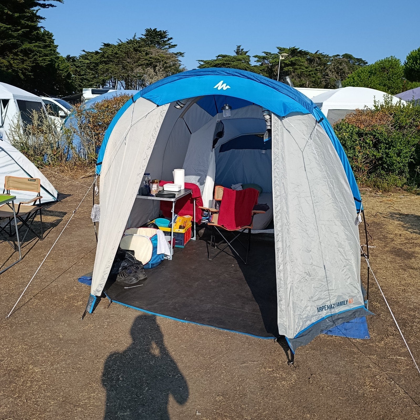 Tente arpenaz family 4.1, Caravans en Kamperen, Ophalen