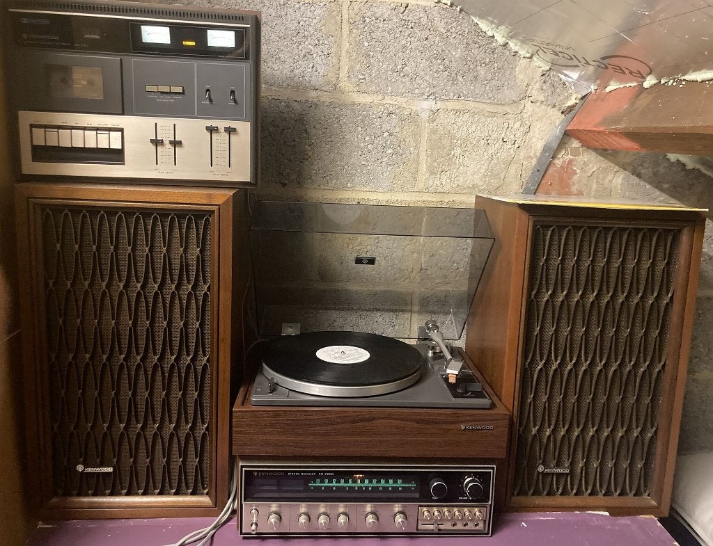 Unieke en zeldzame Kenwood Stereo set uit de vroege jaren 70, Losse componenten, Zo goed als nieuw, Ophalen, Tuner of Radio