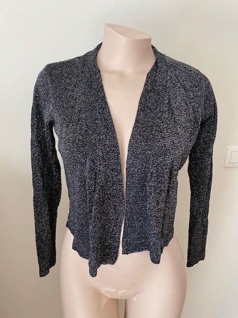 Feestelijke zwarte cardigan met glitters (S) – Nieuw!, Kleding | Dames, Truien en Vesten, Nieuw, Ophalen of Verzenden, Maat 36 (S)