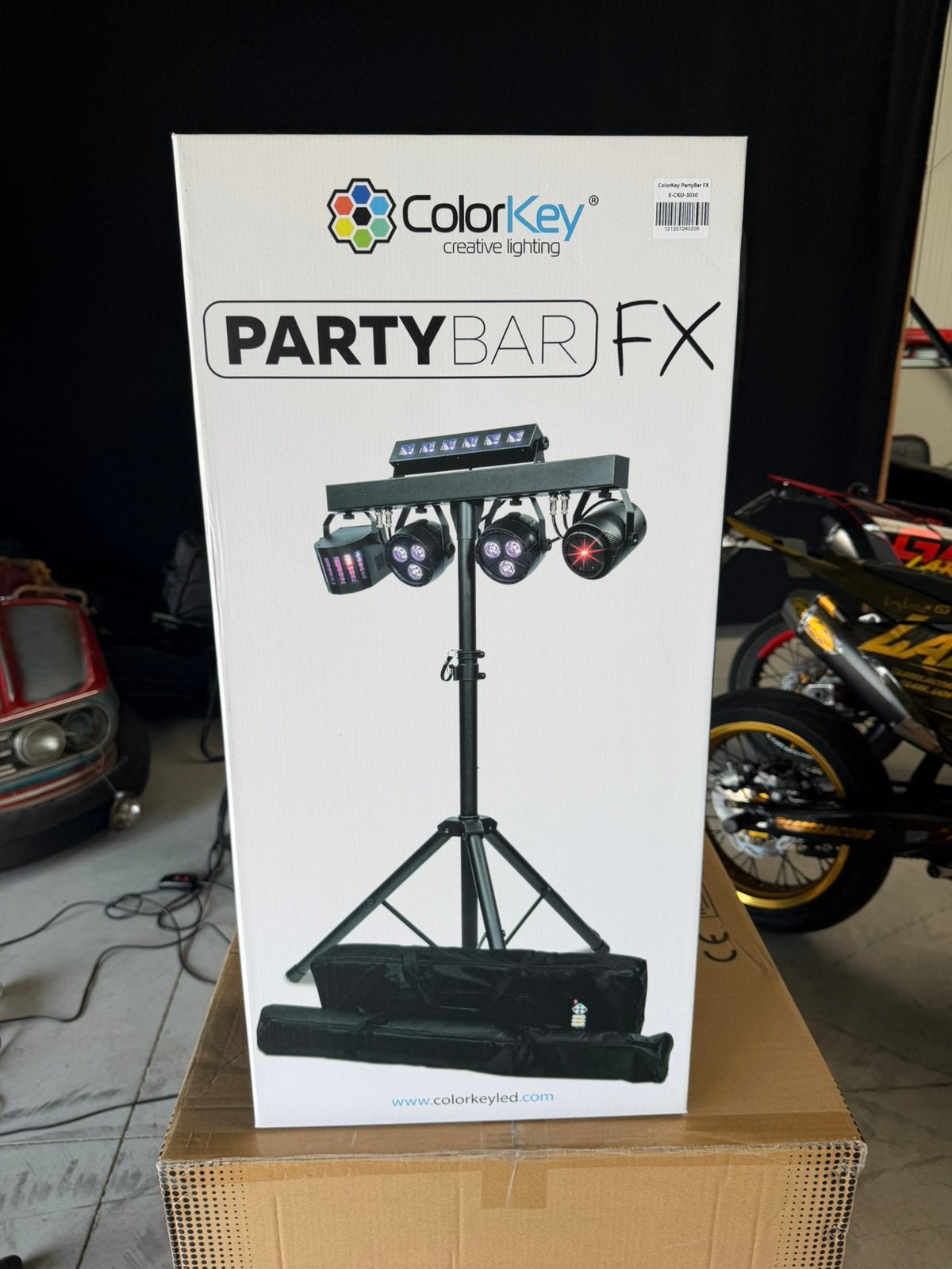 Colorkey PartyBar FX | LED RGB | NIEUW, TV, Hi-fi & Vidéo, Appareils professionnels, Enlèvement, Neuf