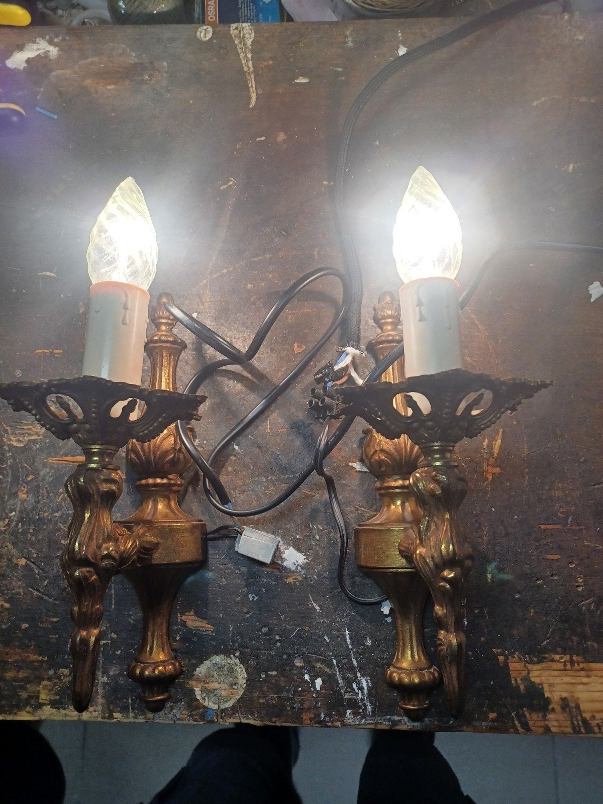 wandverlichting, Ophalen, Gebruikt, E14 (klein)