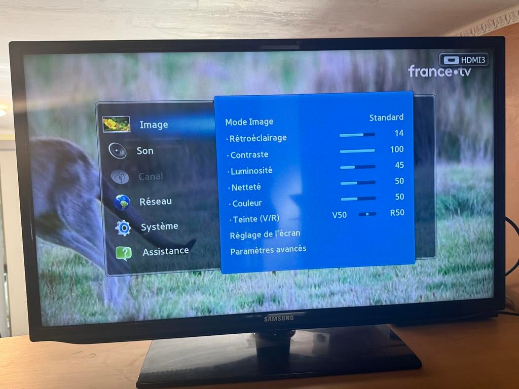 TV 32’ Samsung full HD peu servi., 80 à 100 cm, Enlèvement, Utilisé, Samsung