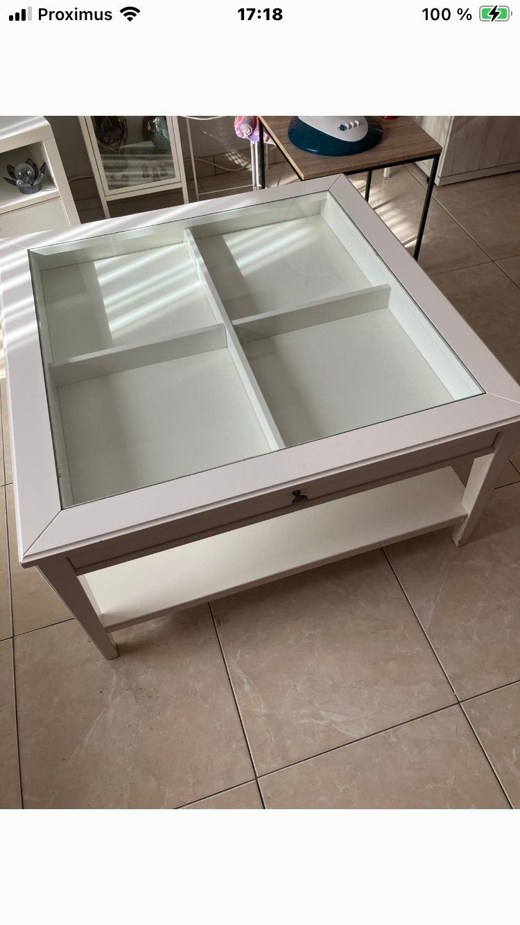 IKEA LIATORP woonkamertafel, Huis en Inrichting, Tafels | Salontafels, Ophalen, Gebruikt