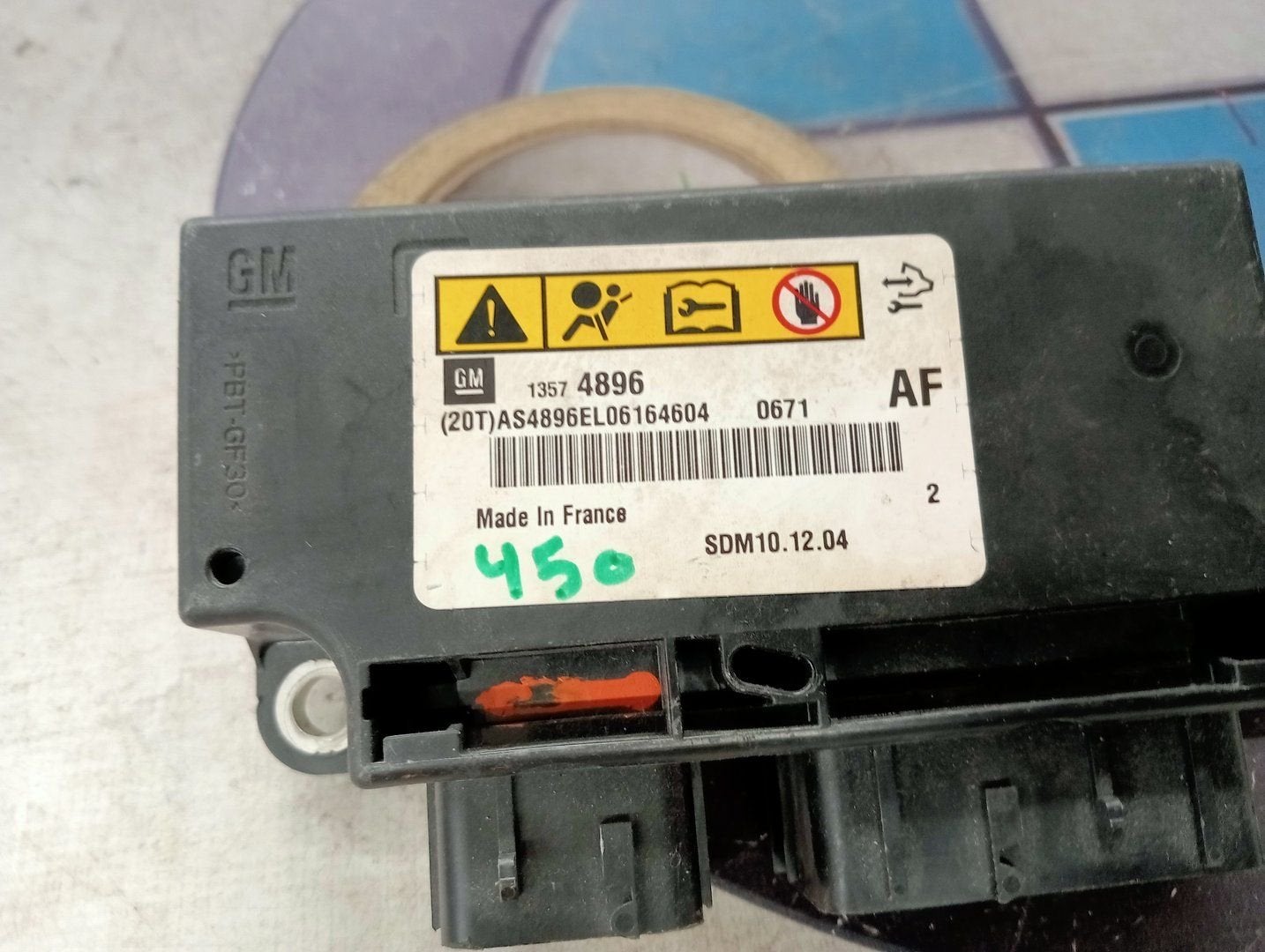 Airbag module Opel Astra J Sports Tourer (PD8/PE8/PF8) (2010, Gebruikt, -, -, Opel