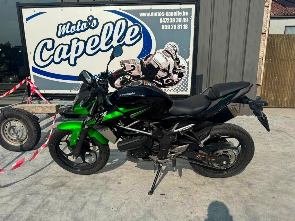 Kawasaki	Z125, Motoren, Bedrijf, 125 cc, 11 kW of minder
