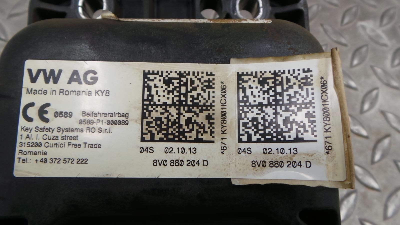 VOLKSWAGEN GOLF Golf 7 Highline AIRBAG RECHTS 2013, Ophalen of Verzenden, Gebruikt, ARN erkend