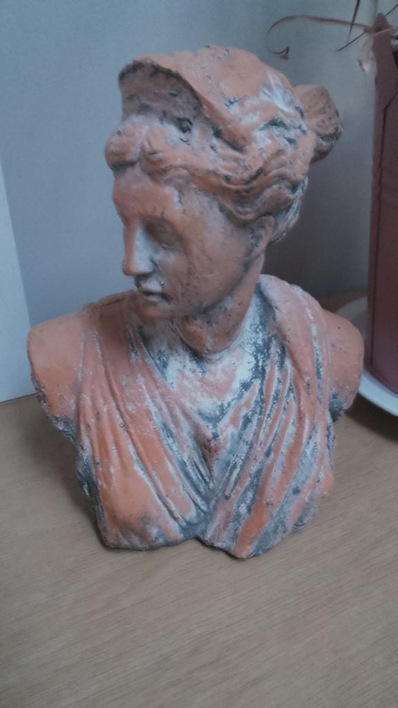Buste van jonge vrouw terracotta na guglielmo Pugi, Ophalen, Buste, Vrouw