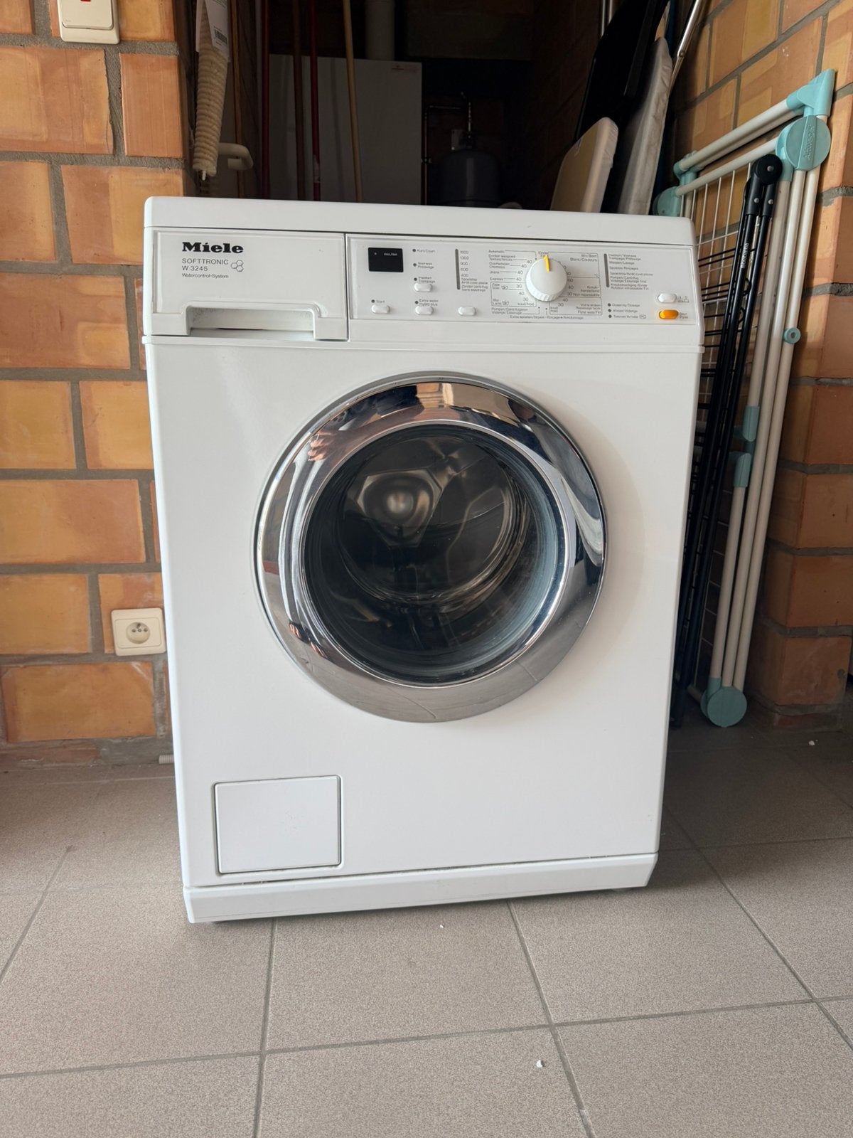 Machine à laver Miele, Electroménager, Lave-linge, Utilisé, 6 à 8 kg, 85 à 90 cm, 1600 tours ou plus, Programme court, Programme de lavage laine