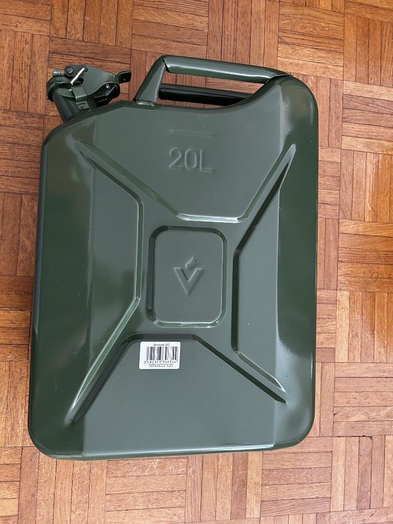 Jerrycan 20L métallique - Neuf - Faithfull, Enlèvement, Neuf