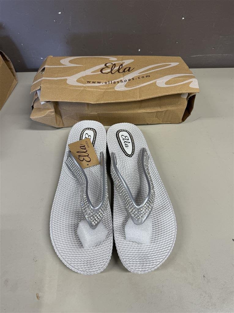 Flip flops - Ella slippers maat 39 met glitters -twee paar, Enlèvement ou Envoi, Neuf, Sandales de bain