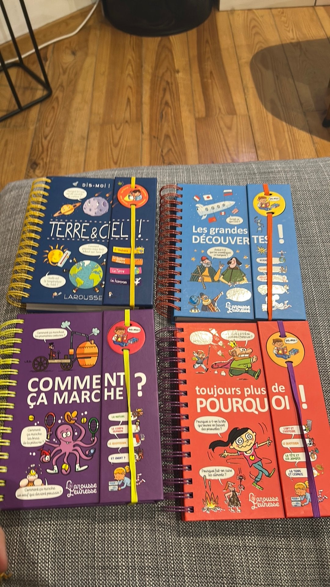 Dis-moi - Larousse jeunesse, Enlèvement