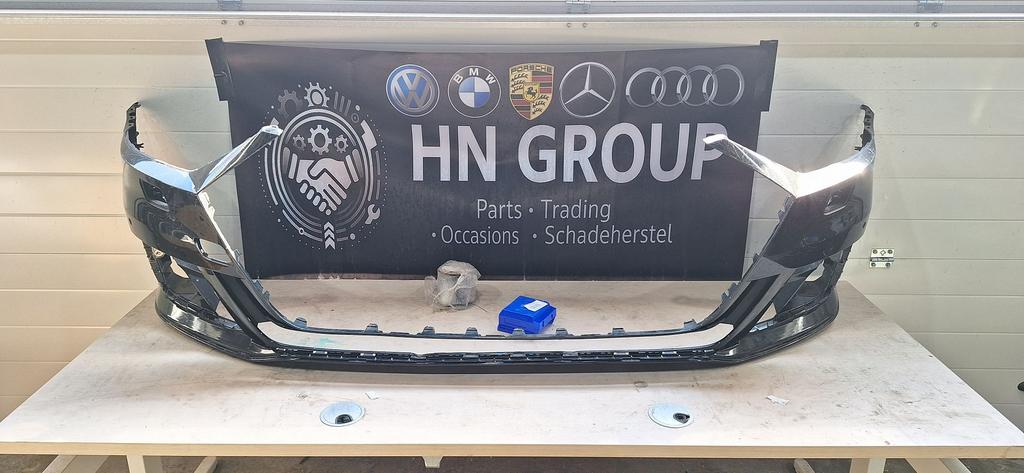 Audi A8 4N D5 voorbumper 4N0807437A, Auto-onderdelen, Carrosserie, Bumper, Voor, Gebruikt, Ophalen of Verzenden